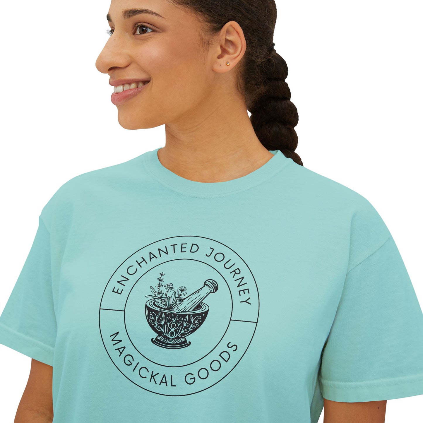Original Logo Boxy Cropped Tee
