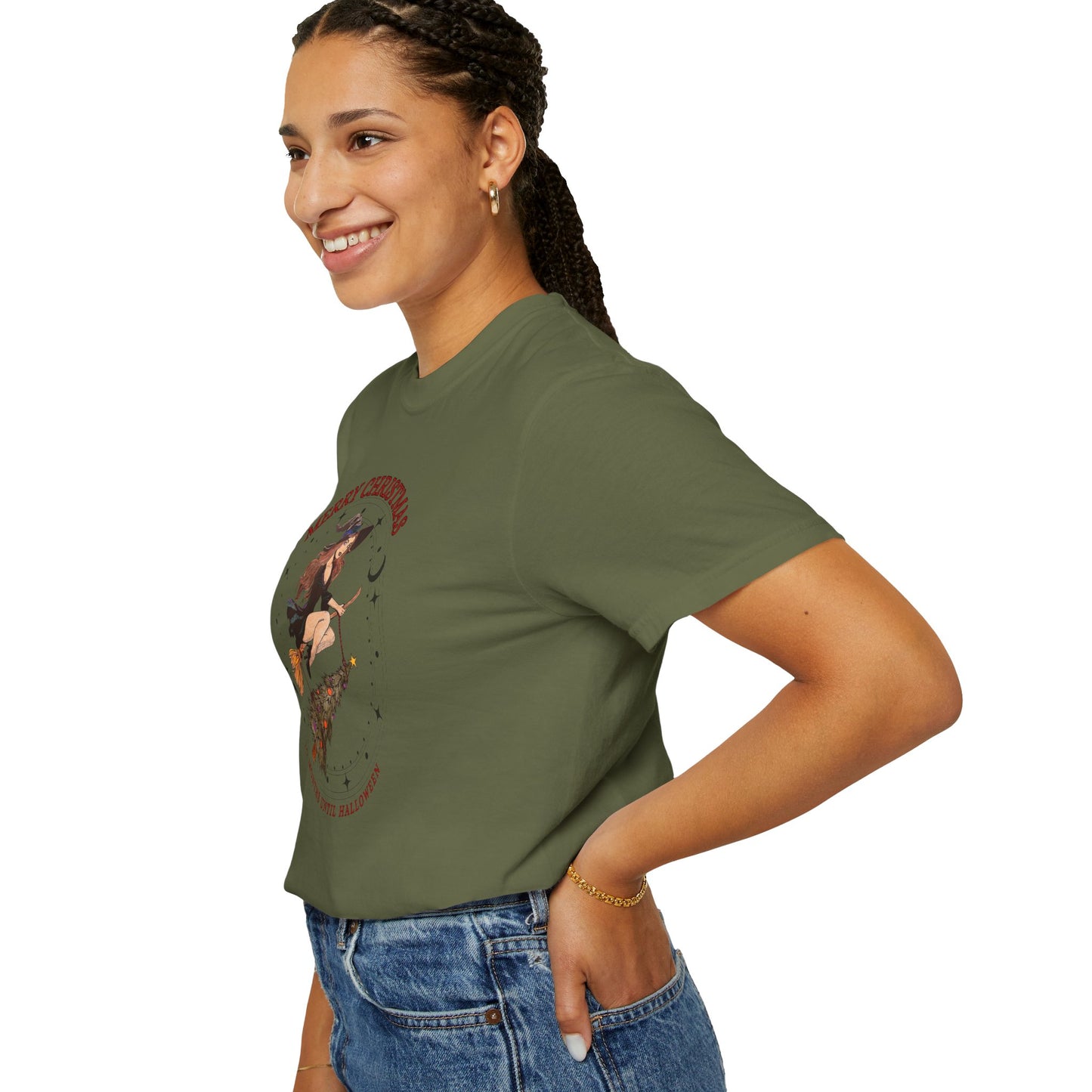 Witchy Merry Christmas/Halloween T-Shirt
