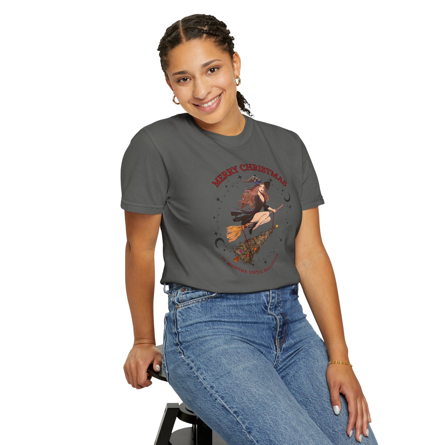 Witchy Merry Christmas/Halloween T-Shirt