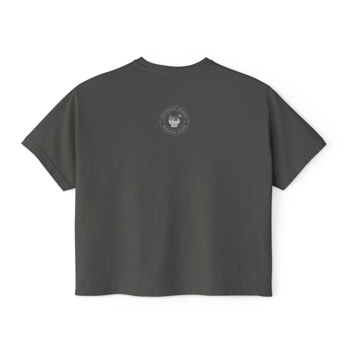 Salt, Rosemary, Lavender, & Love Boxy Cropped Tee