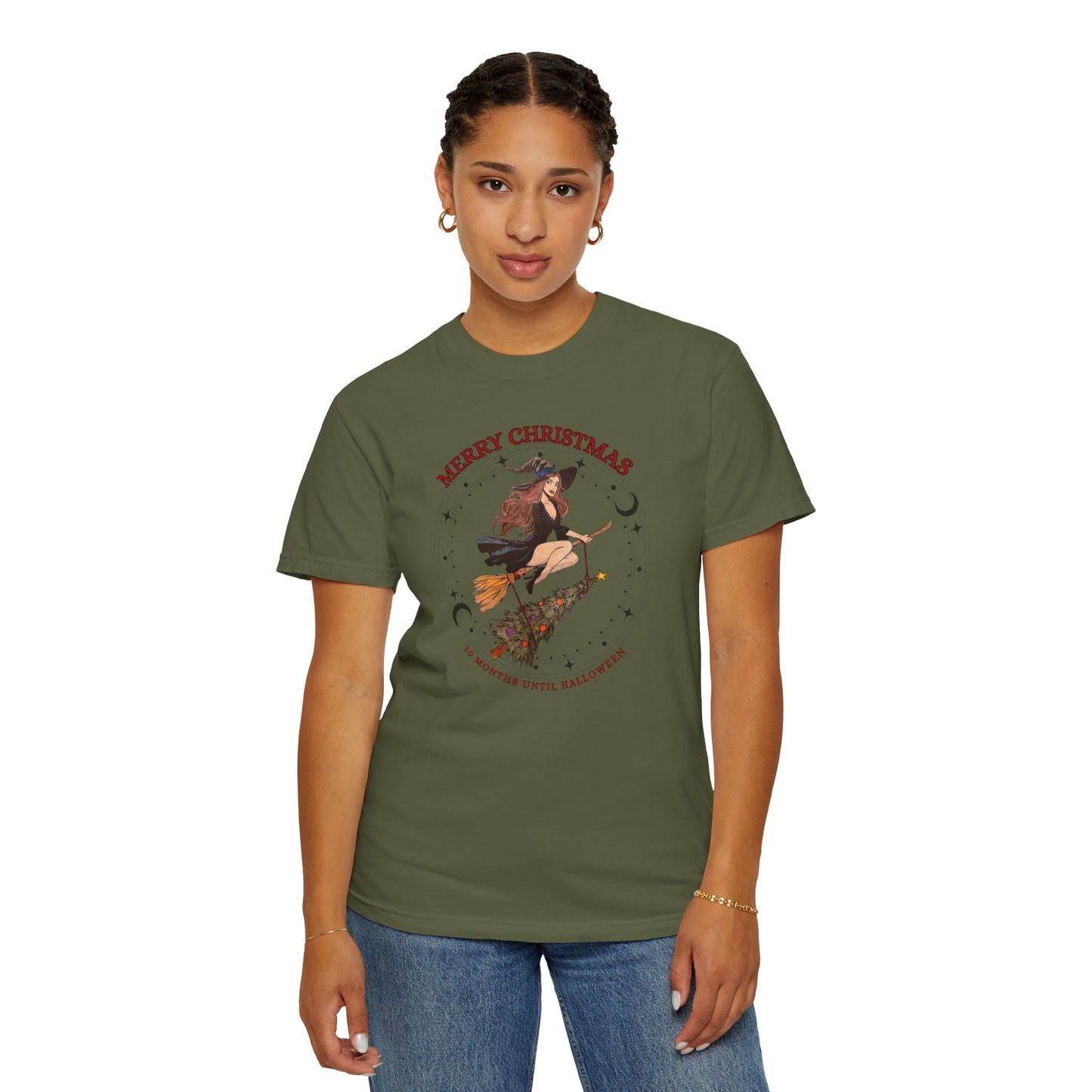 Witchy Merry Christmas/Halloween T-Shirt
