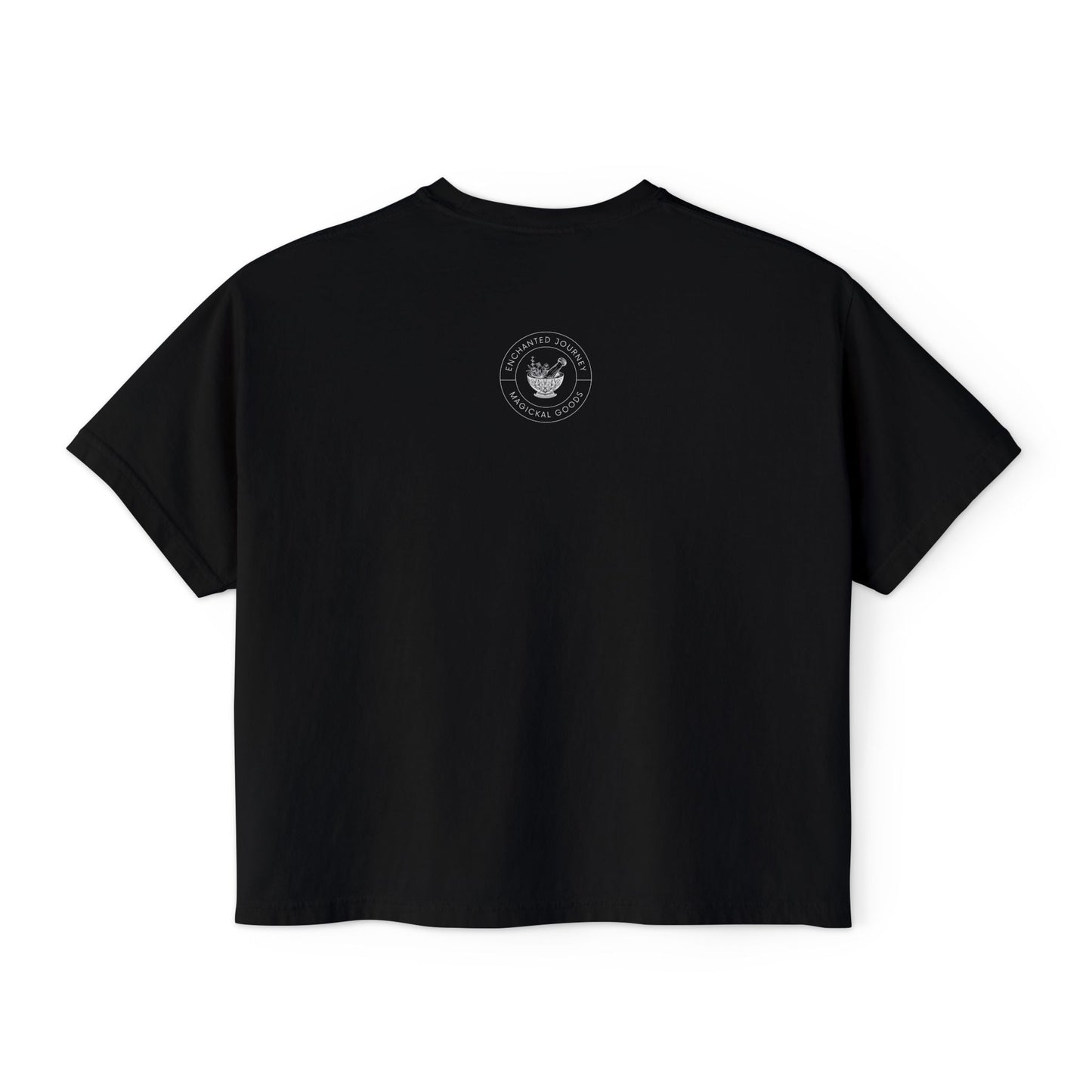Salt, Rosemary, Lavender, & Love Boxy Cropped Tee