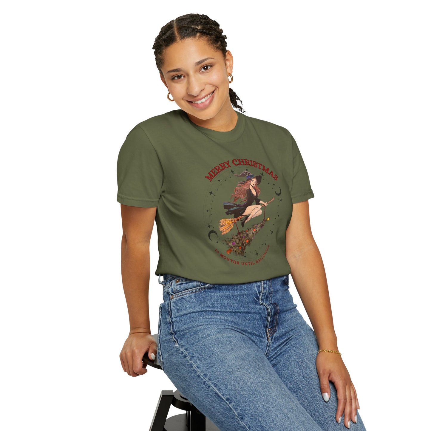 Witchy Merry Christmas/Halloween T-Shirt
