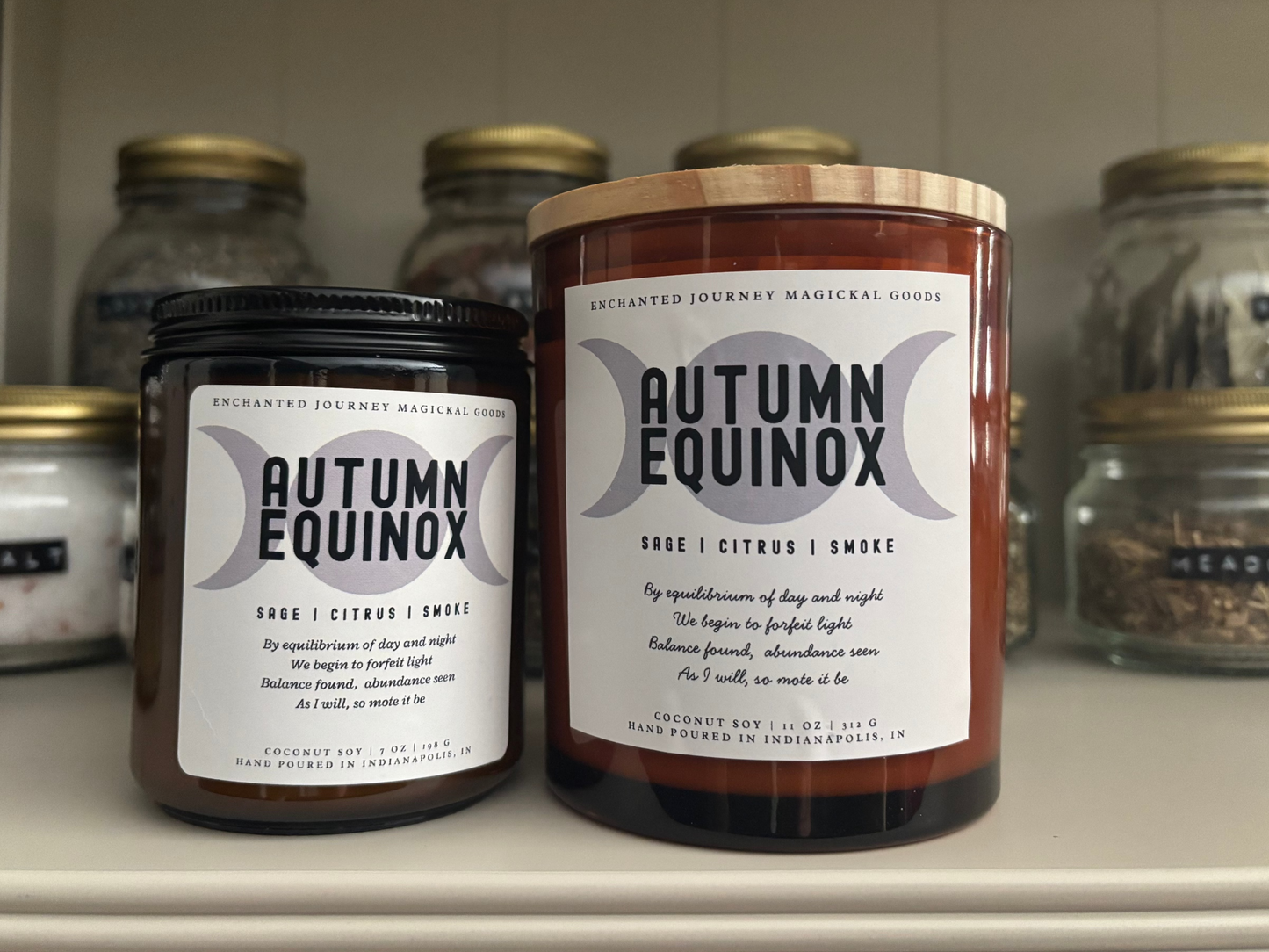 Autumn Equinox Candle