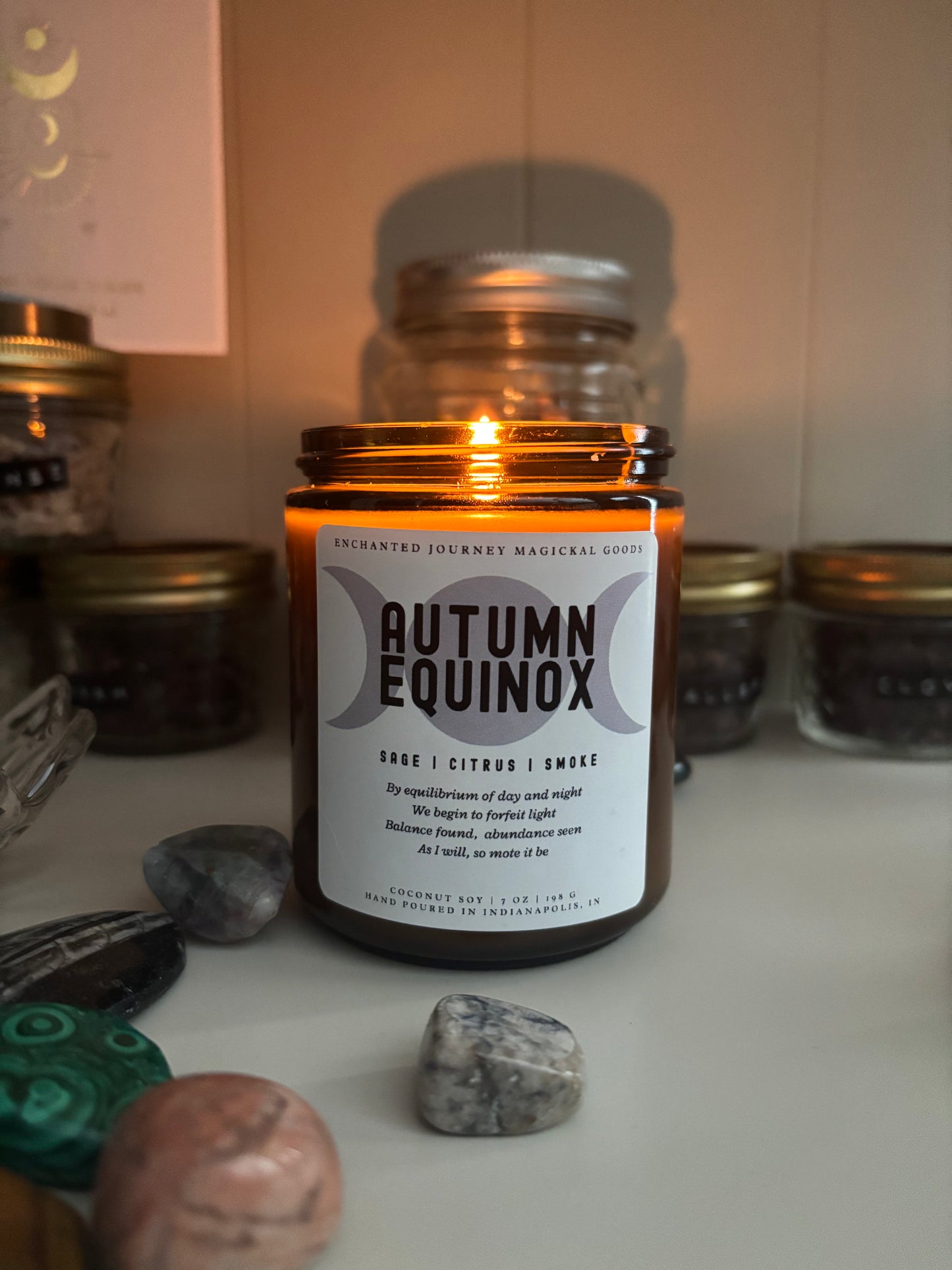 Autumn Equinox Candle